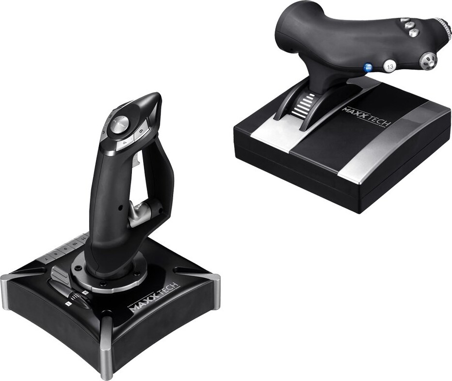 Maxx Tech Pro Flight Combo - Ps4 Pc Xbox