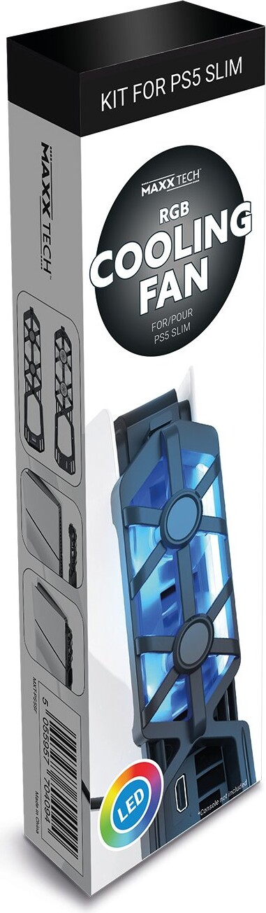 Maxx Tech Ps5 Slim Rgb Fan