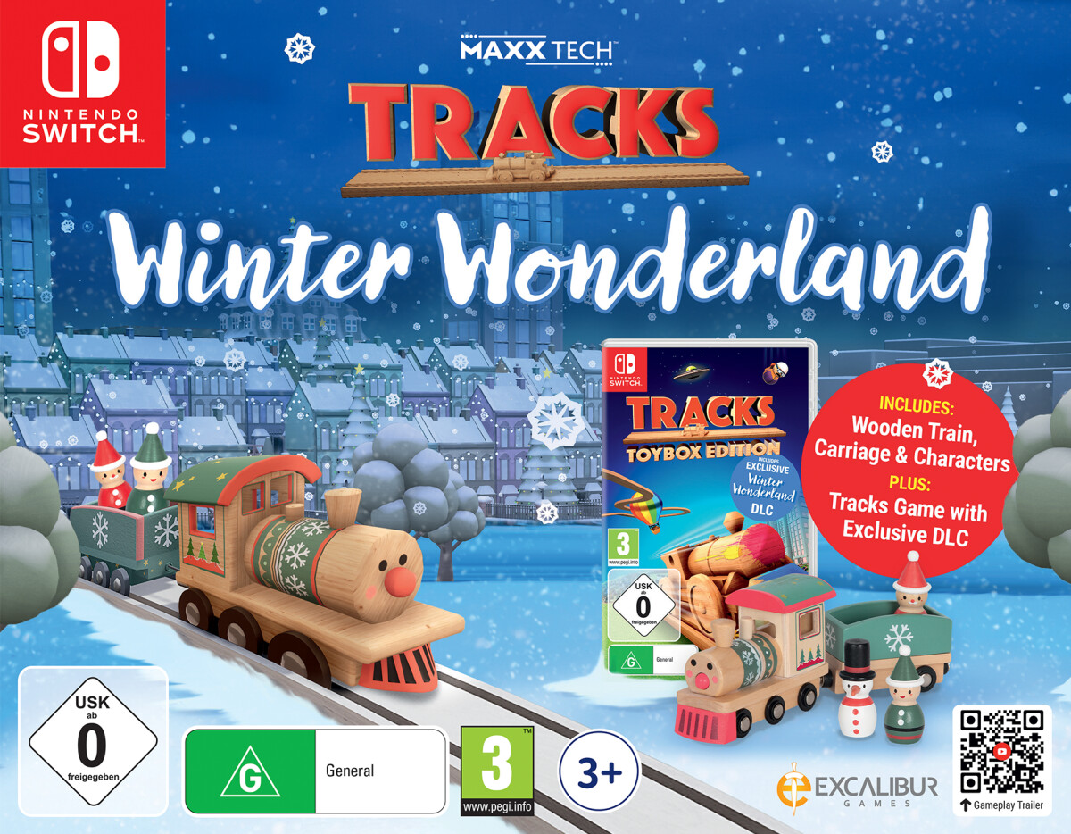 Maxx Tech Tracks Winter Wonderland Kit For Switch