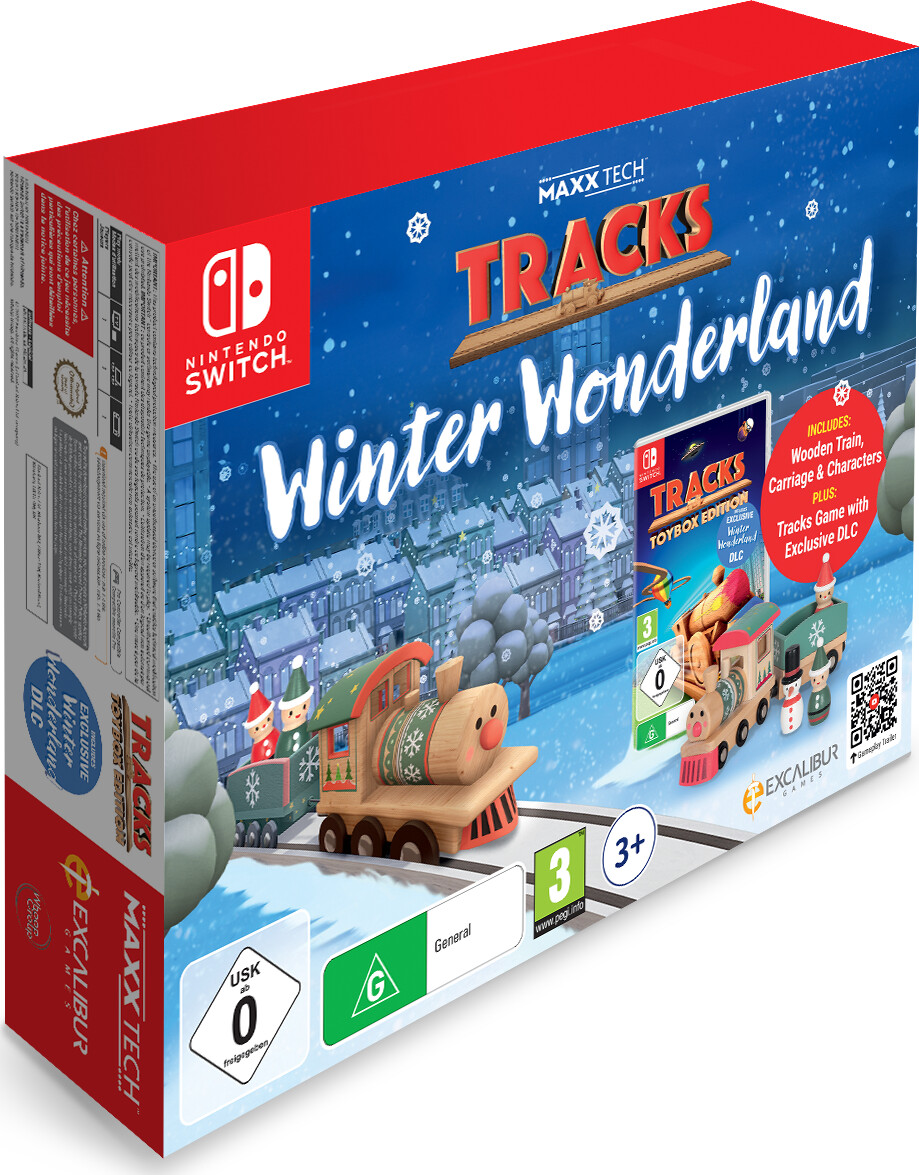Maxx Tech Tracks Winter Wonderland Kit For Switch