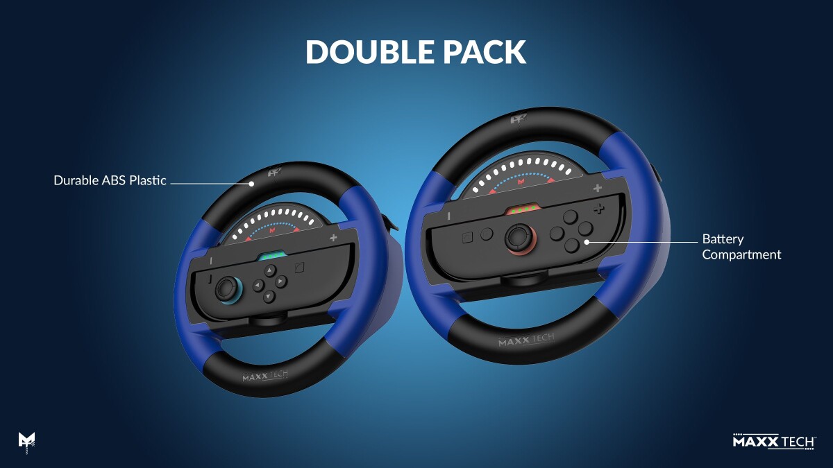 Maxx Tech - Turbo Boost Racing Kit - Nintendo Switch 1 2