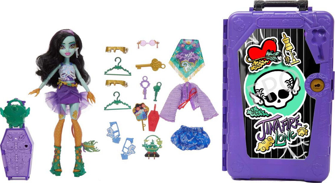Monter High - Skulltimate Secrets Jinafire Long - Mattel Jdr52