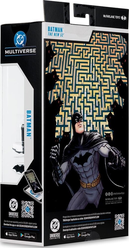 Mcfarlane - Batman Figure Witch Comic - New 52