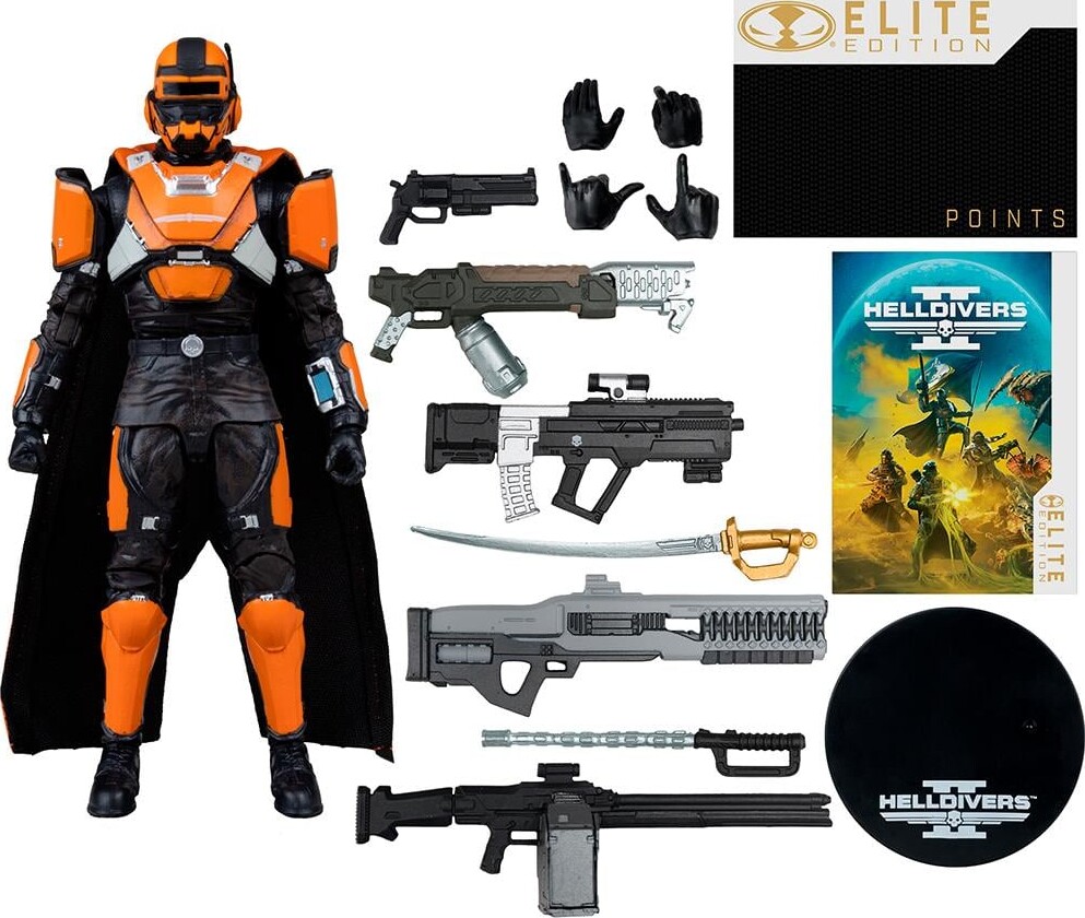 Mcfarlane - Helldivers Ii - Ce-35 Trench Engineer Elite Edition