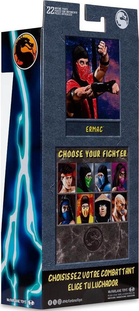 Mcfarlane - Mortal Kombat - Ermac Klassics Wv4