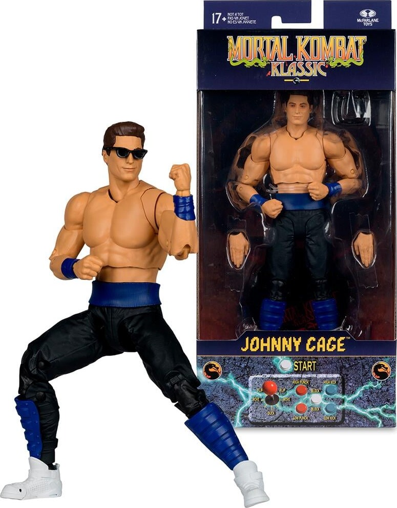 Mcfarlane - Mortal Kombat - Johnny Cage Klassics Wv4