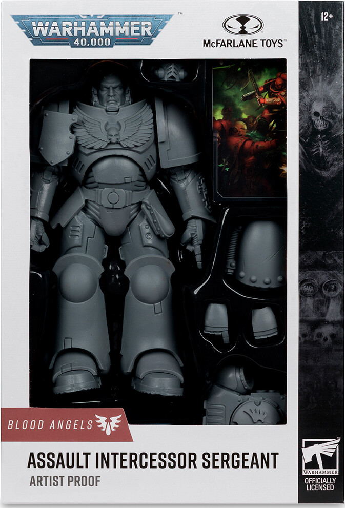 Mcfarlane Toys - Warhammer 40 000 Assault Intercessor Sergeant Blood Angel