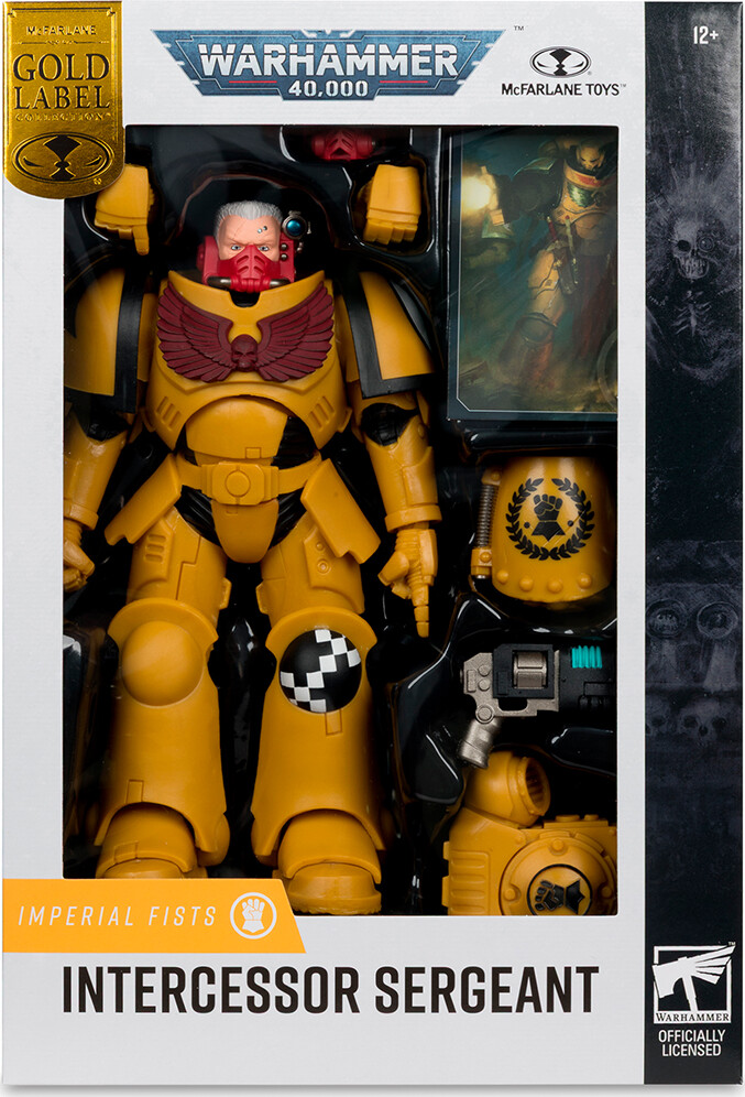 Mcfarlane Toys - Warhammer 40 000 Intercessor Sergeant Imperial Fist