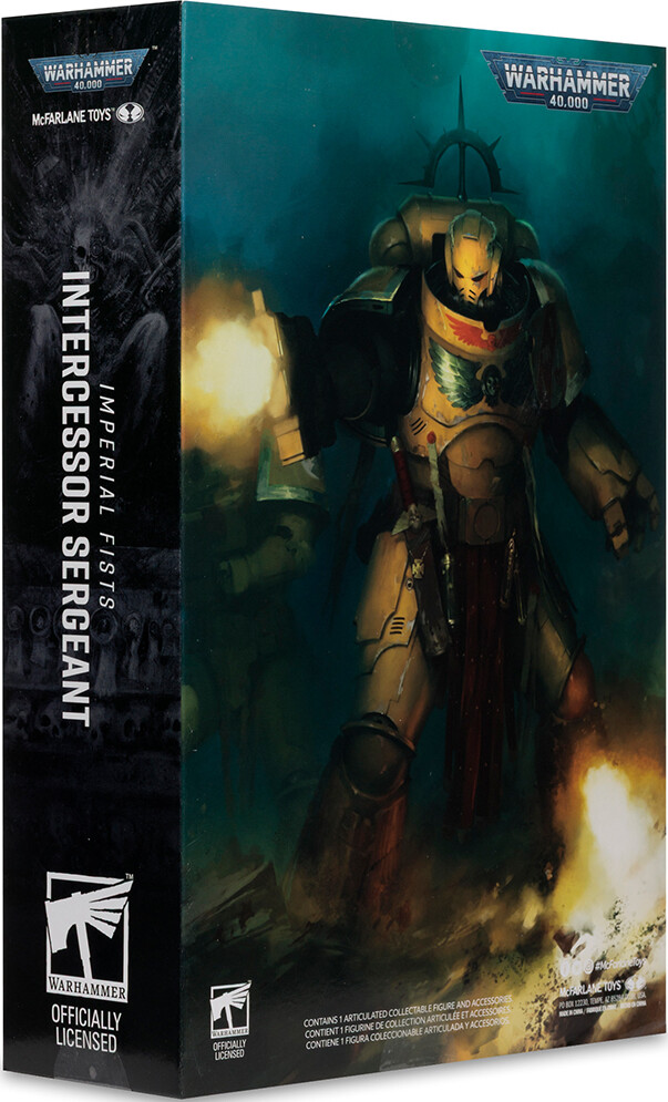 Mcfarlane Toys - Warhammer 40 000 Intercessor Sergeant Imperial Fist