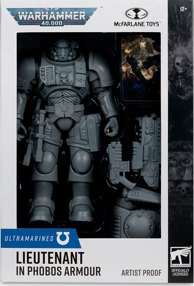 Mcfarlane Toys - Warhammer 40 000 Lieutenant In Phobos Armour Ultramarines