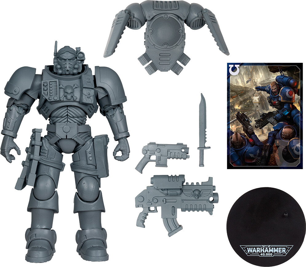 Mcfarlane Toys - Warhammer 40 000 Lieutenant In Phobos Armour Ultramarines