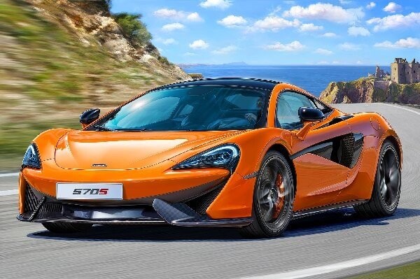 Revell - Mclaren 570S Bil Byggesæt - 1 24 - Level 3 - 07051