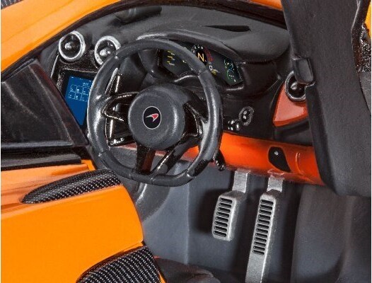Revell - Mclaren 570S Bil Byggesæt - 1 24 - Level 3 - 07051