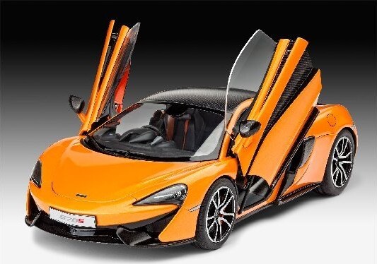 Revell - Mclaren 570S Bil Byggesæt - 1 24 - Level 3 - 07051