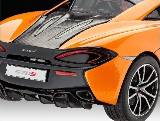 Revell - Mclaren 570S Bil Byggesæt - 1 24 - Level 3 - 07051