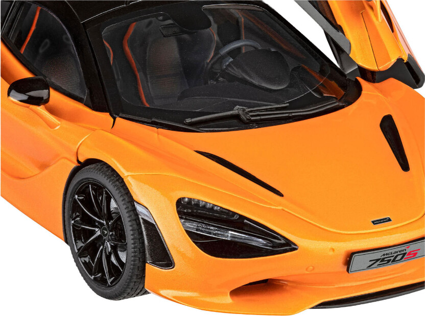 Revell - Mclaren 750S Bil Byggesæt - Build Paint - 1 24 - 07734