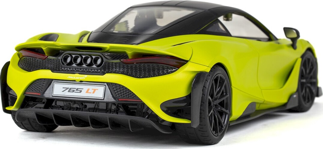 Mclaren 765Lt Fjernstyret Bil - 1 12 - 2 4 Ghz - Metallisk Grøn