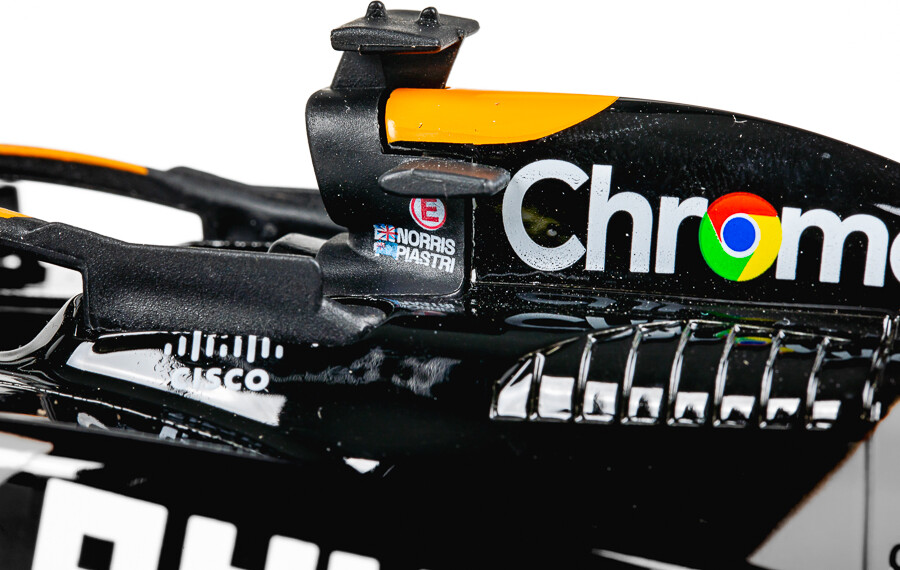 Tec-Toy - Mclaren F1 Die-Cast Model Bil - 1 24 - Orange