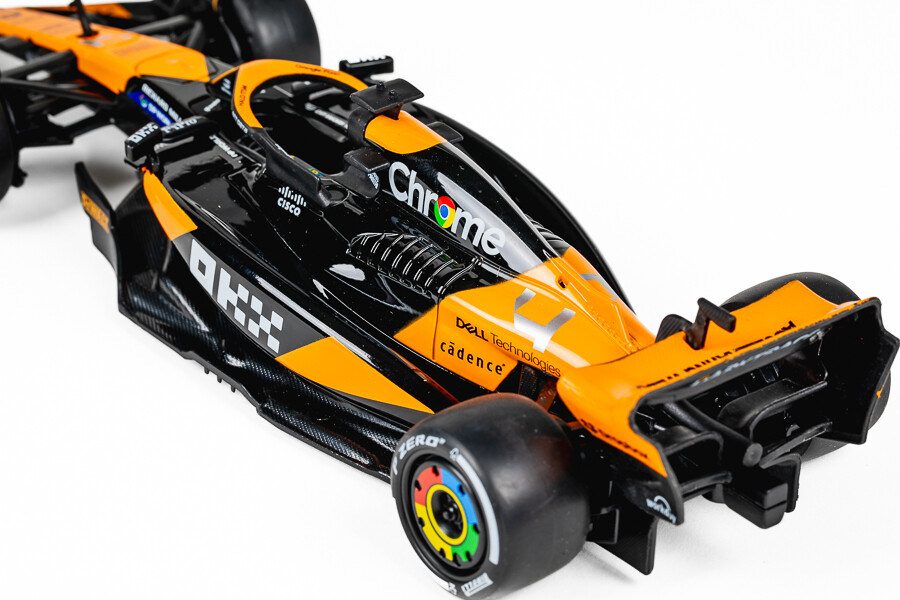 Tec-Toy - Mclaren F1 Die-Cast Model Bil - 1 24 - Orange