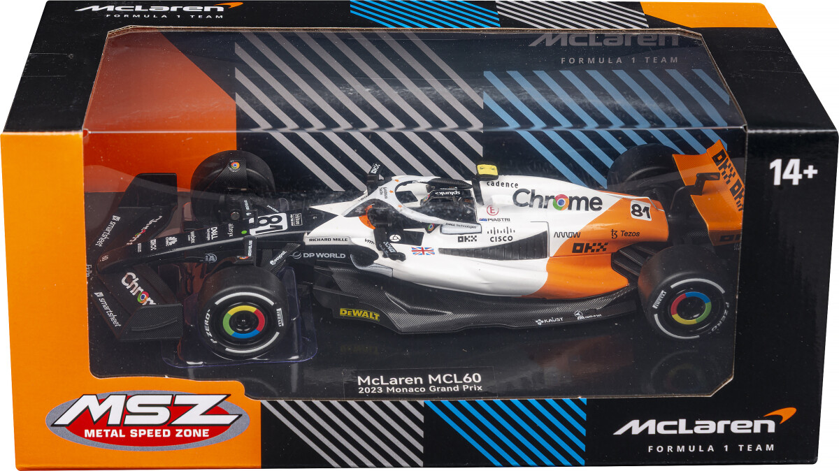 Mclaren Mcl60 Formel 1 Racerbil 1 24 - Assorteret