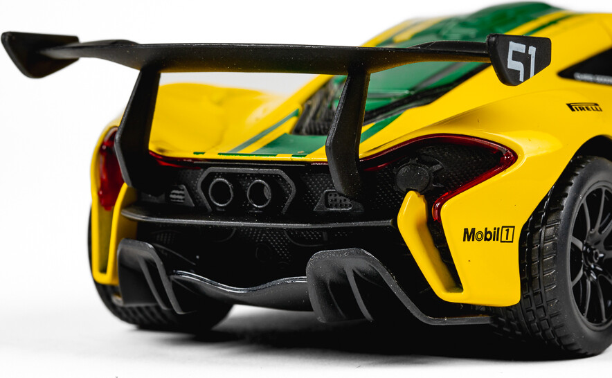 Mclaren P1 Gtr 1 24 Die-Cast Yellow - Tec-Toy