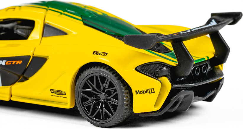 Mclaren P1 Gtr 1 43 Die-Cast Yellow - Tec-Toy