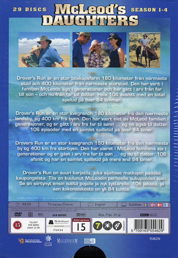 Mcleods Døtre - Sæson 1-4
