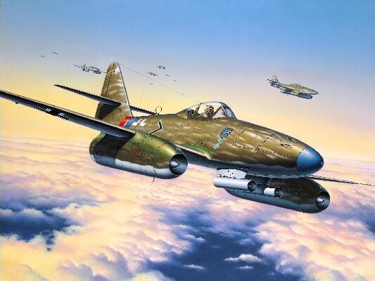 Revell - Me 262 A-1A Modelfly Byggesæt - 1 72 - 04166