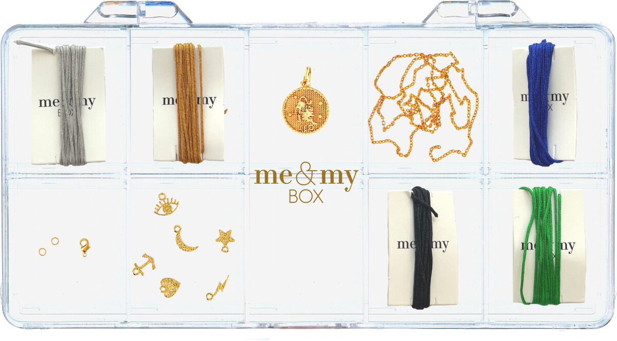 Me My Box - Smykke Kit - Stjernetegn - Løven - Guldbelagt 18 Karat