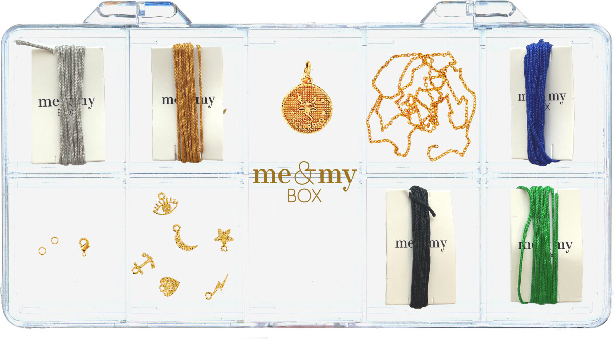 Me My Box - Smykke Kit - Stjernetegn - Skorpionen - Guldbelagt 18 Karat