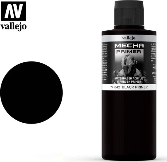 Vallejo - Mecha Primer - Sort 200 Ml