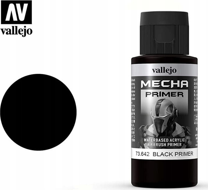 Vallejo - Mecha Primer - Sort 60 Ml
