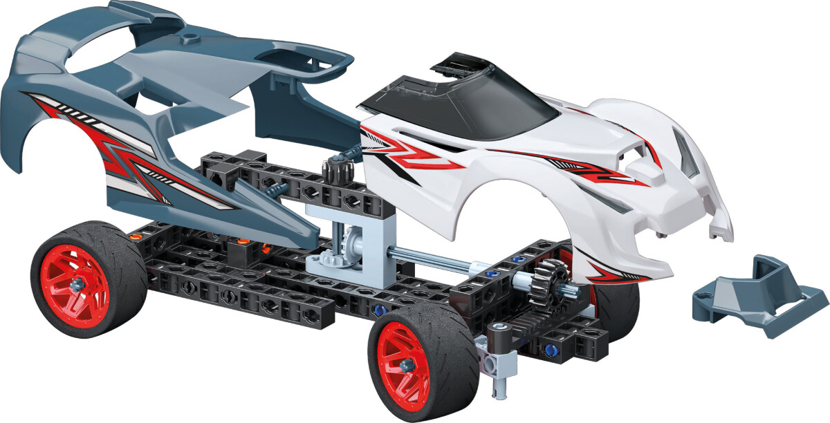 Clementoni - Science And Play Build - Mechanics - Supercar