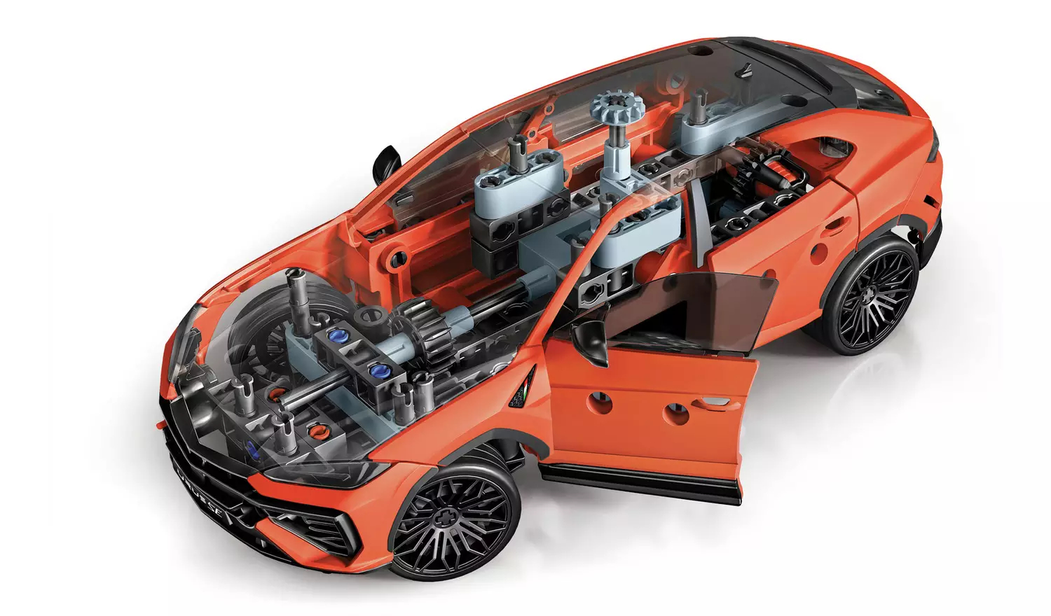 Clementoni Mechanics Laboratory - Lamborghini Urus Se - Byggesæt