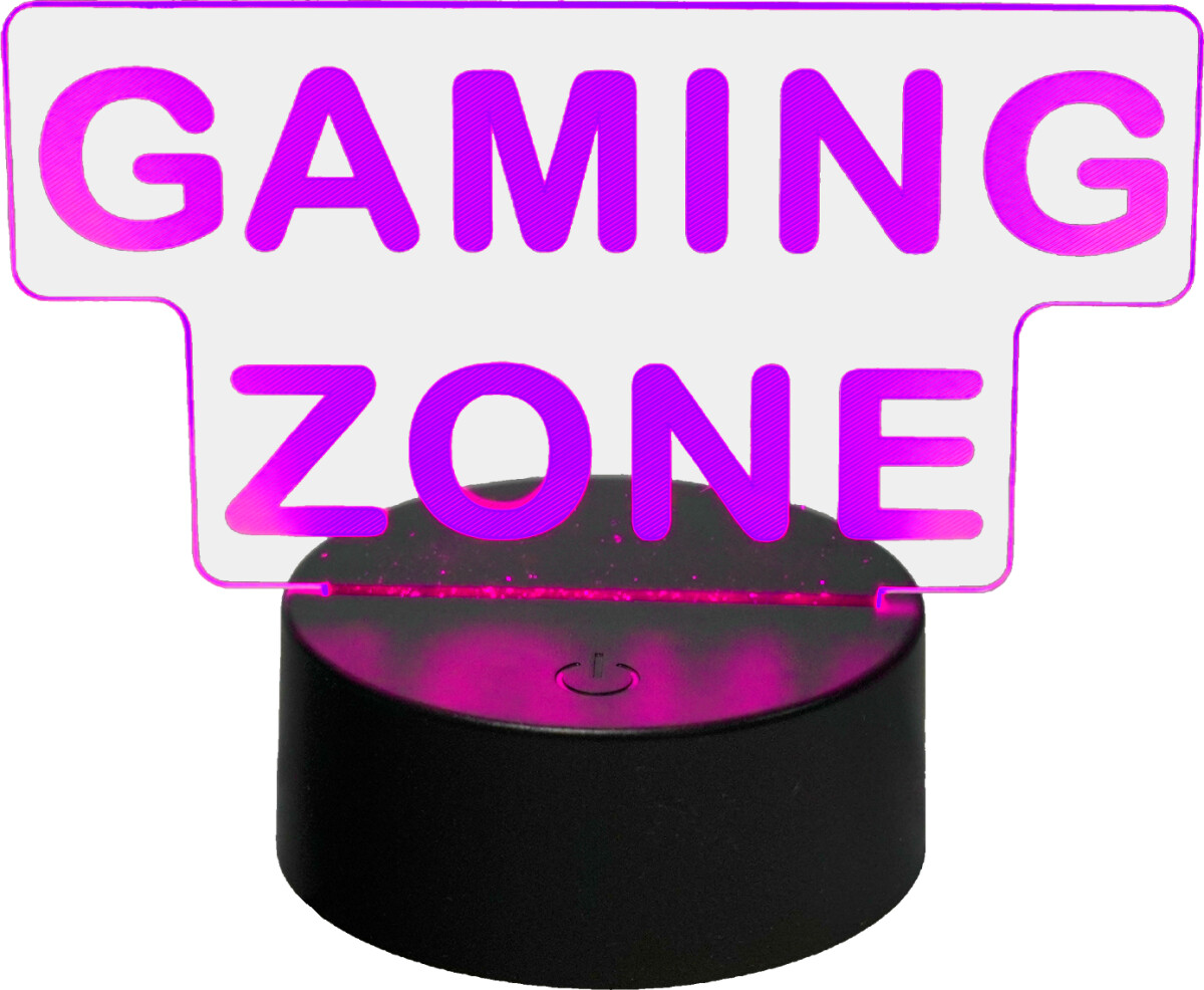 Mecharite 3D Led Lampe - Gaming Zone