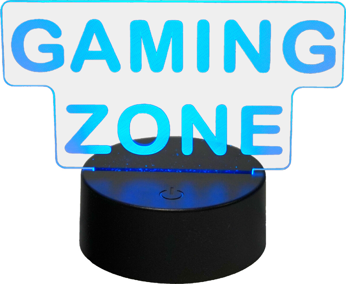 Mecharite 3D Led Lampe - Gaming Zone