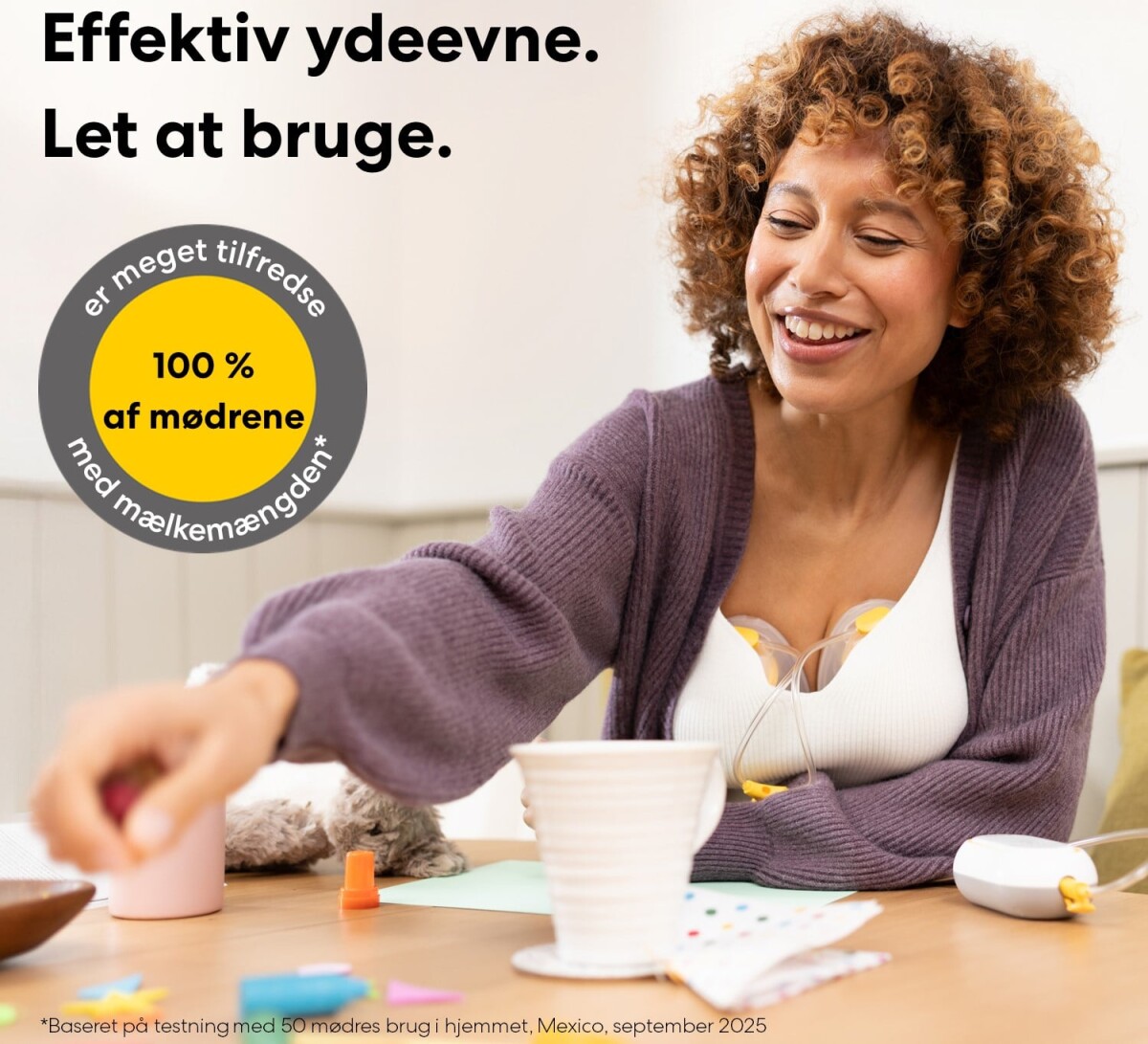 Medela - Freestyle Mini Hands-Free Elektrisk Dobbeltbrystpumpe