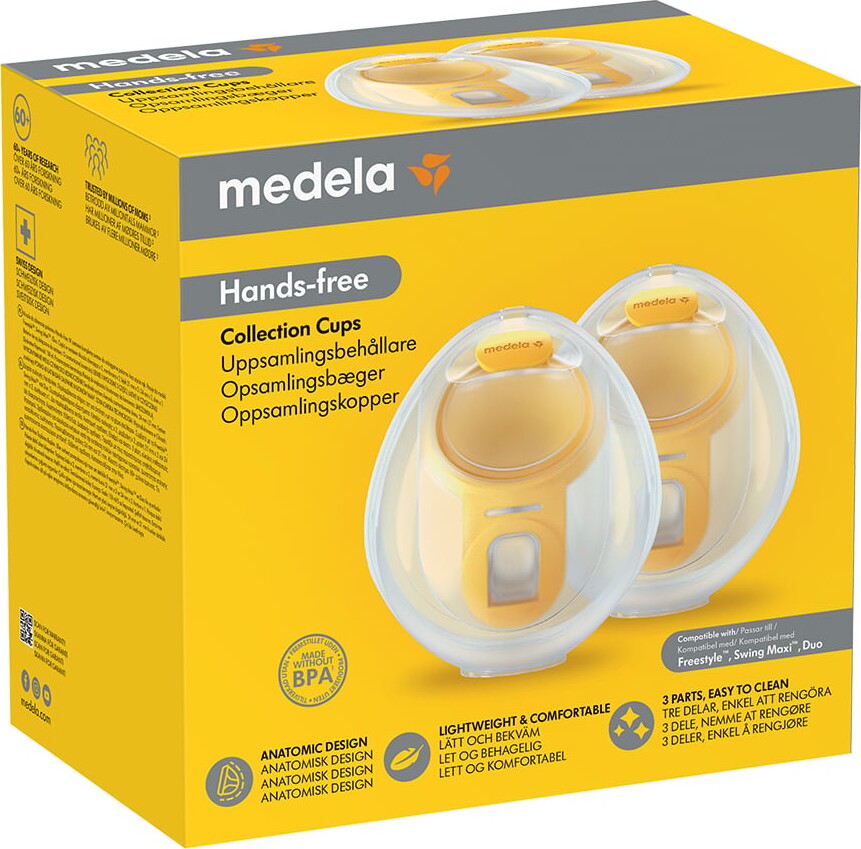 Medela - Hands-Free Opsamlingskopper