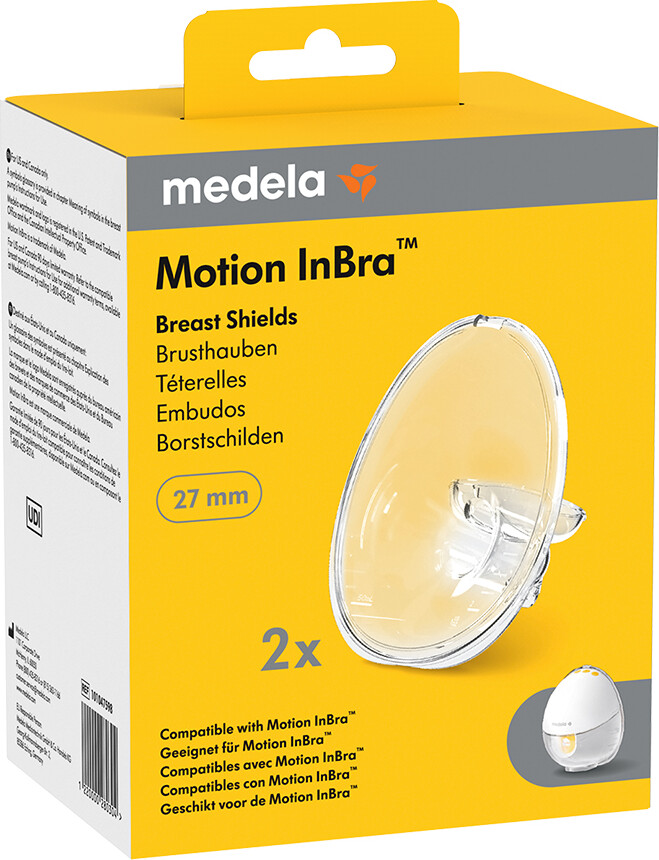 Medela - Motion Inbra Brysttragte - 27 Mm - 2-Pak