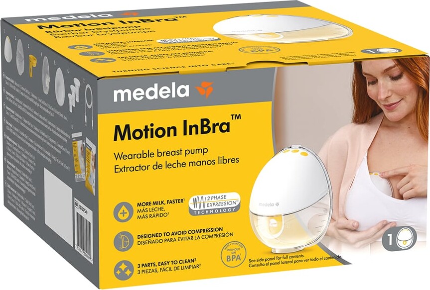 Medela - Motion Inbra Wearable Breast Pump - Single Electric - 24Mm Breast