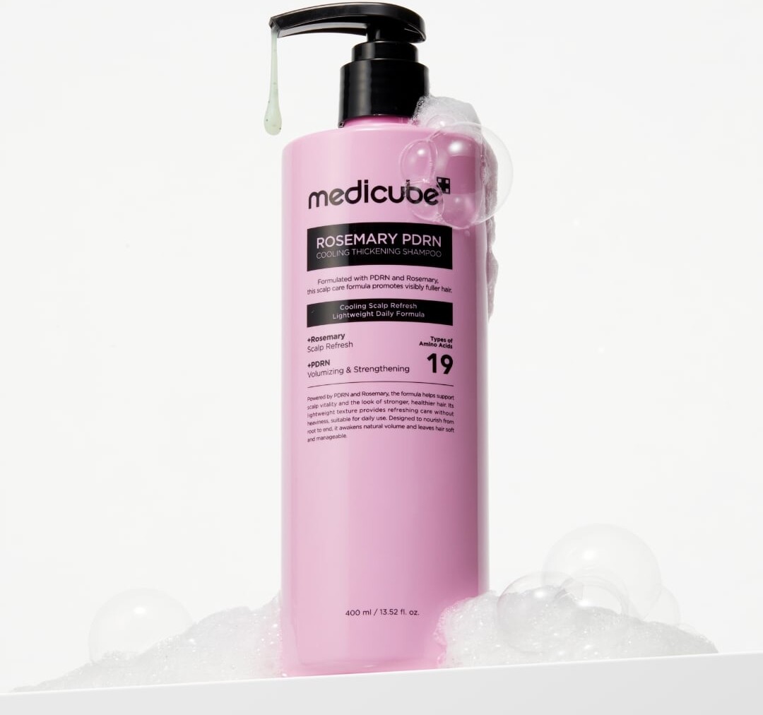 Medicube - Rosemary Pdrn Cooling Thickening Shampoo - 400 Ml