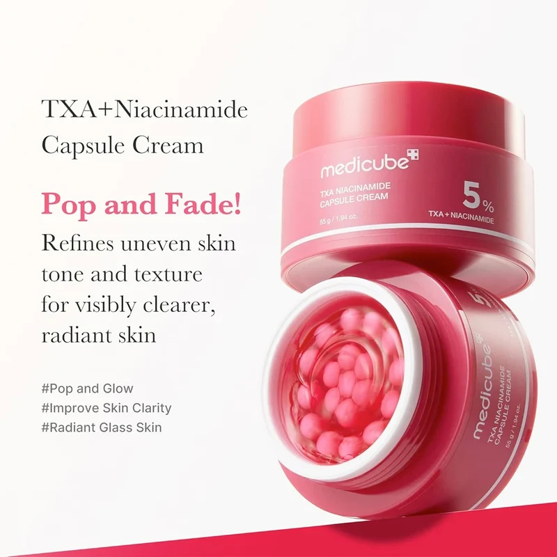 Medicube - Txa Niacinamide Capsule Cream - Red - 55G