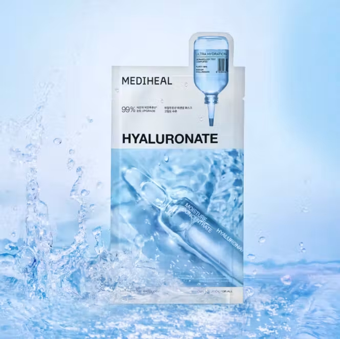 Mediheal - Hyaluronate Essential Mask - Ultra Hydration - 10 Pcs