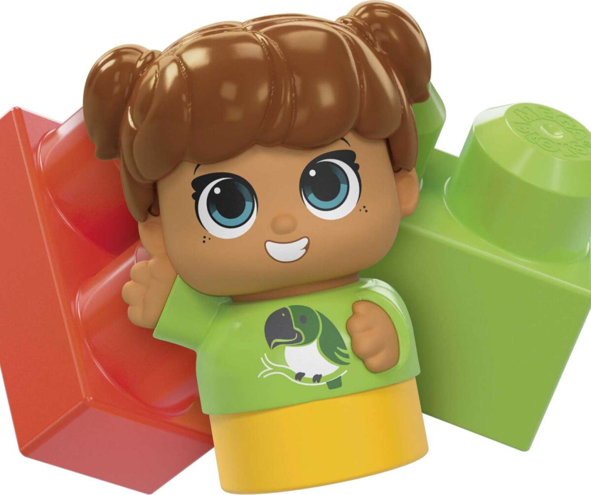 Mega Bloks - Build N Tumble - Bord Med Byggeklodser Til Børn