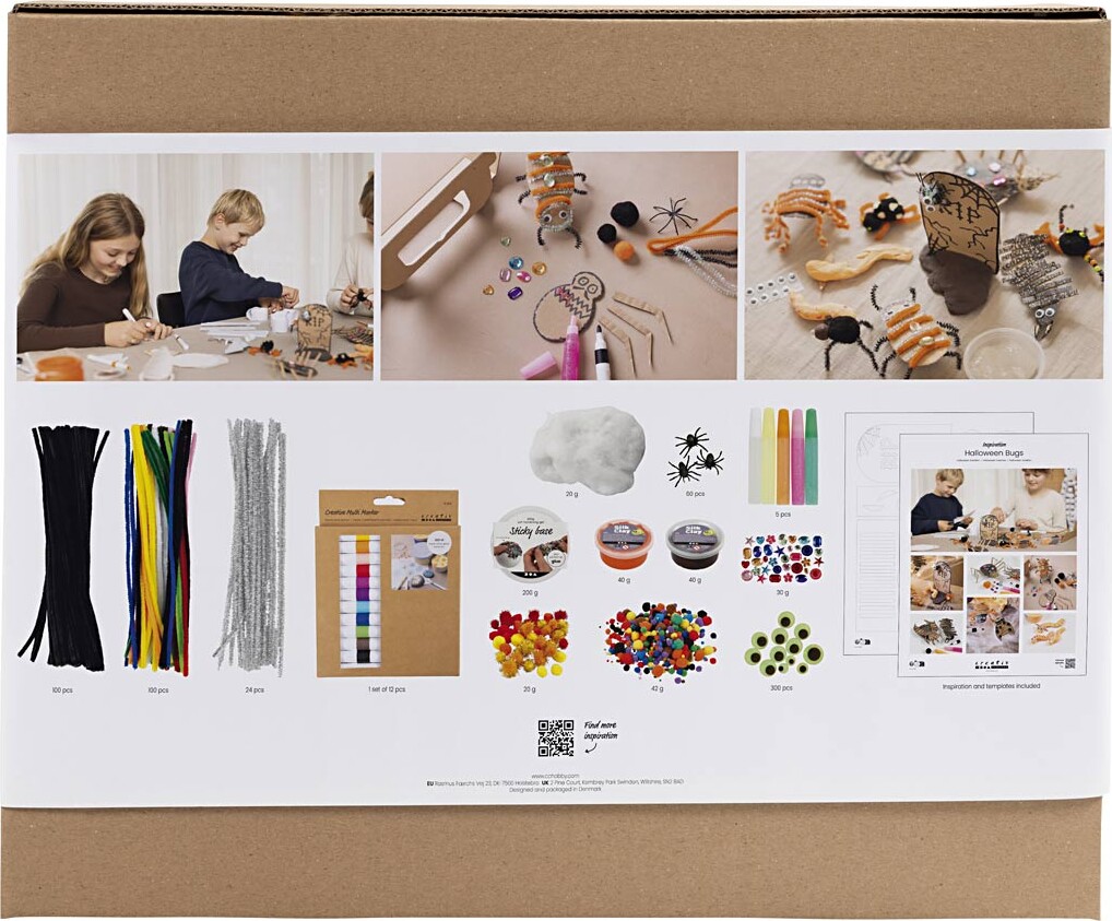 Mega Diy Mix Halloween - Insekter - 1Pk