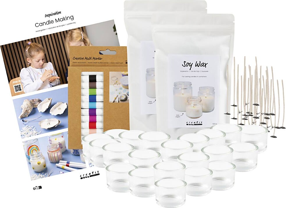 Mega Diy Mix Lysstøbning - Lysglas - 1Pk