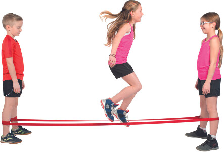 Megaform - Hoppe Elastik Sæt Med 2 Stk - 240 Cm