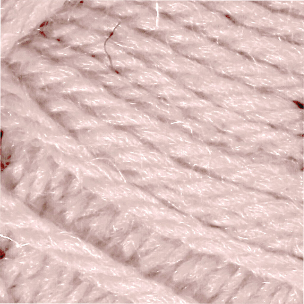 Uldgarn - Melbourne Wool - L 92 M - Lyserød - 50 G