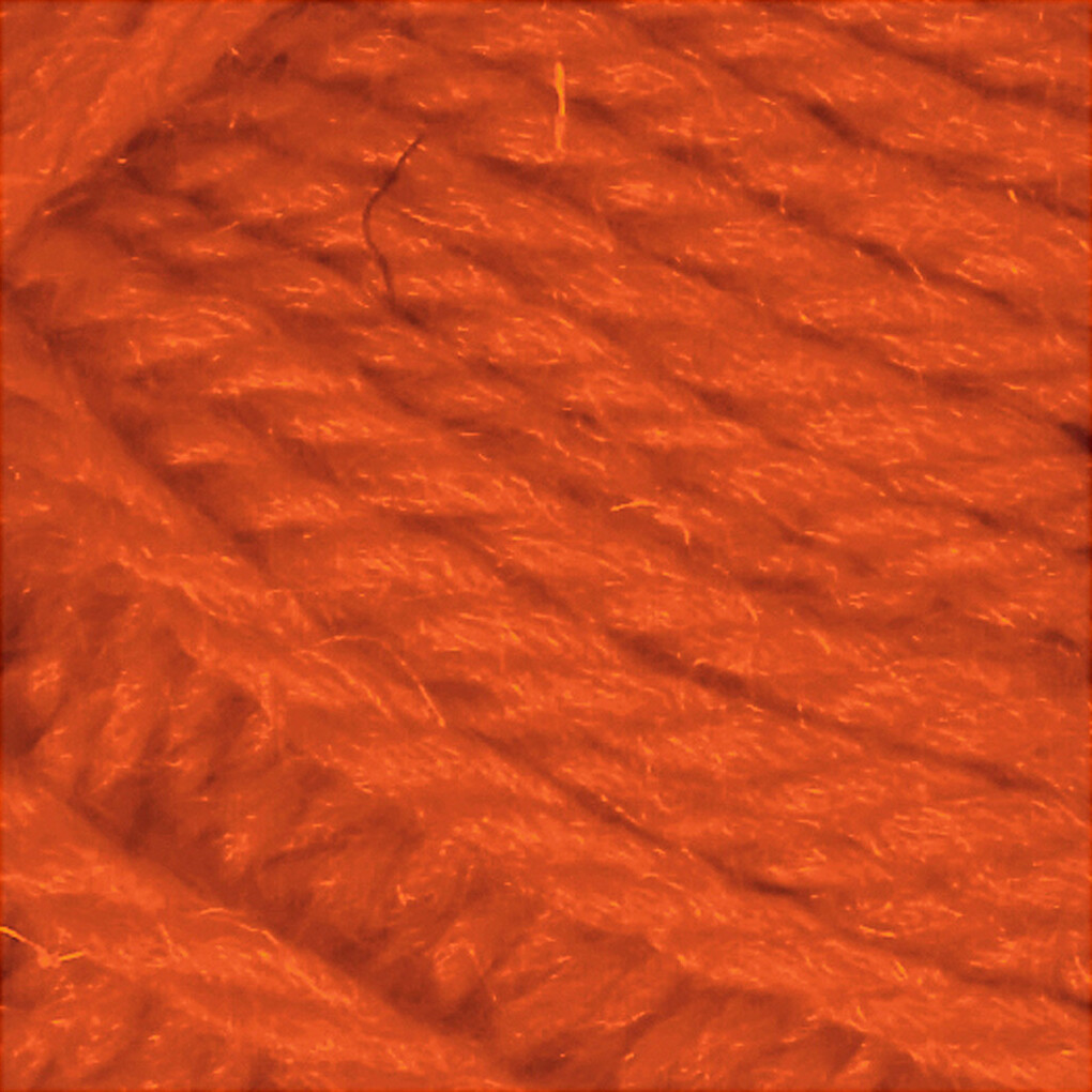 Uldgarn - Melbourne Wool - L 92 M - Orange - 50 G