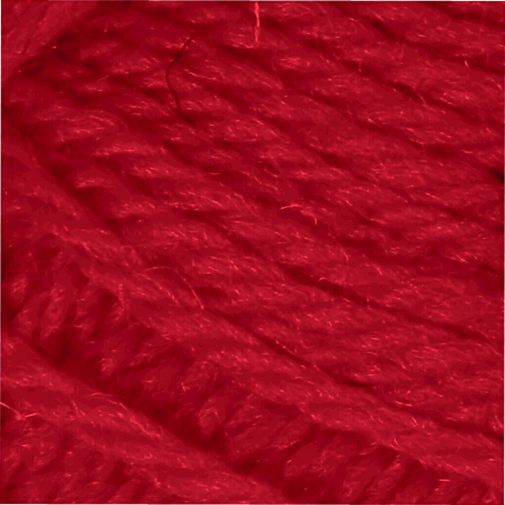 Uldgarn - Melbourne Wool - L 92 M - Rød - 50 G